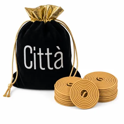Città Oud Coil Incense — 2 Hour Burn | Natural Bakhoor Coils
