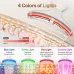 Anti-Aging Face Lift Device , 4-in-1 LED Beauty Light Therapy for Smooth Face and Neck, Portable Electric Massager for Double Chin