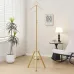 Luxury Gold Bakhoor Clothes Stand 172cm – Incense Burner Garment Rack with Hooks & Steam Vents for Abaya, Thobe & Kandura
