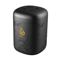 Portable USB Smart Incense Burner, Rechargeable Arabic Oud Burner, Electronic Bukhoor Diffuser with LED Battery Indicator, Compact Aroma Diffuser for Home, Office, Car