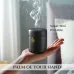 Portable USB Smart Incense Burner, Rechargeable Arabic Oud Burner, Electronic Bukhoor Diffuser with LED Battery Indicator, Compact Aroma Diffuser for Home, Office, Car